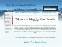 Tablet Screenshot of palmersdachurch.org
